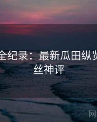 91官网全纪录：最新瓜田纵览，附粉丝神评