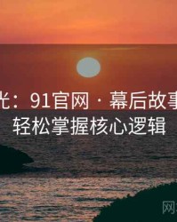 独家曝光：91官网 · 幕后故事揭秘 · 轻松掌握核心逻辑