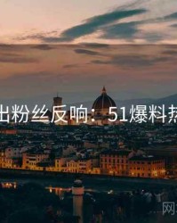 最新流出粉丝反响：51爆料热点合集